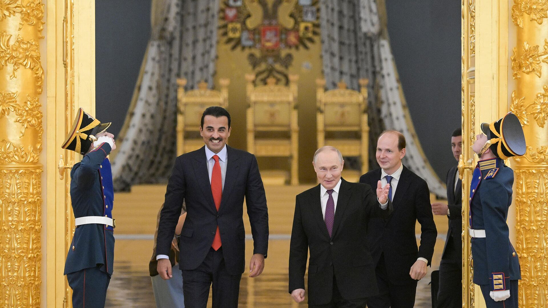 Эмир Катара выразил надежду на визит Путина в страну