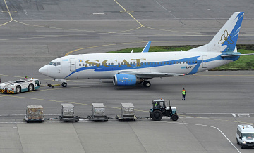 Застрявший в Таразе рейс SCAT Airlines ждет разрешения на вылет