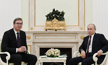 Путин сообщил об увеличении объемов поставок в Сербию "Газпромом"