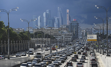 Пробки в Москве в среду достигли восьми баллов