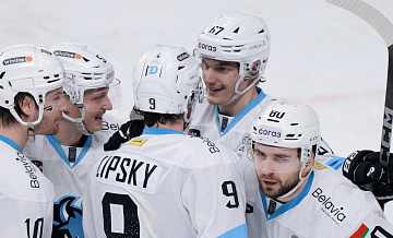 Минское "Динамо" обыграло "Салават Юлаев" в матче КХЛ