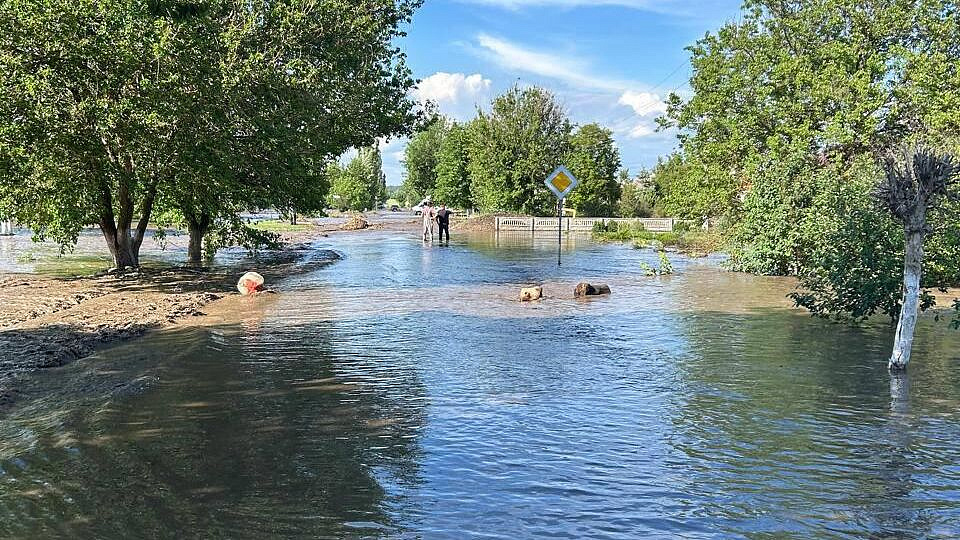 В Ростовской области подтопило 54 придомовые территории