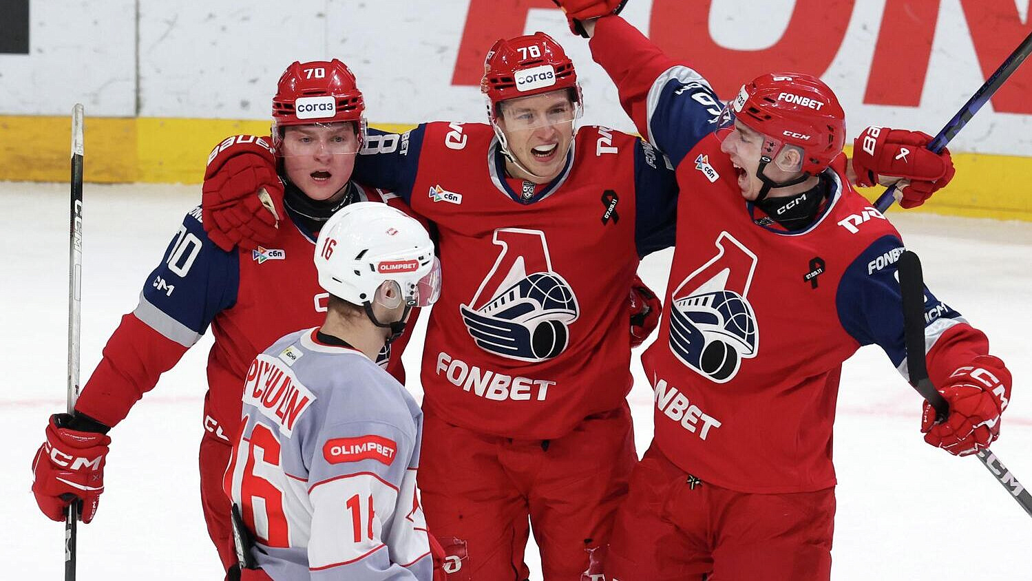 "Локомотив" – "Спартак": смотреть онлайн плей-офф КХЛ 26 марта