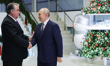 Путин проведет переговоры с президентом Таджикистана
