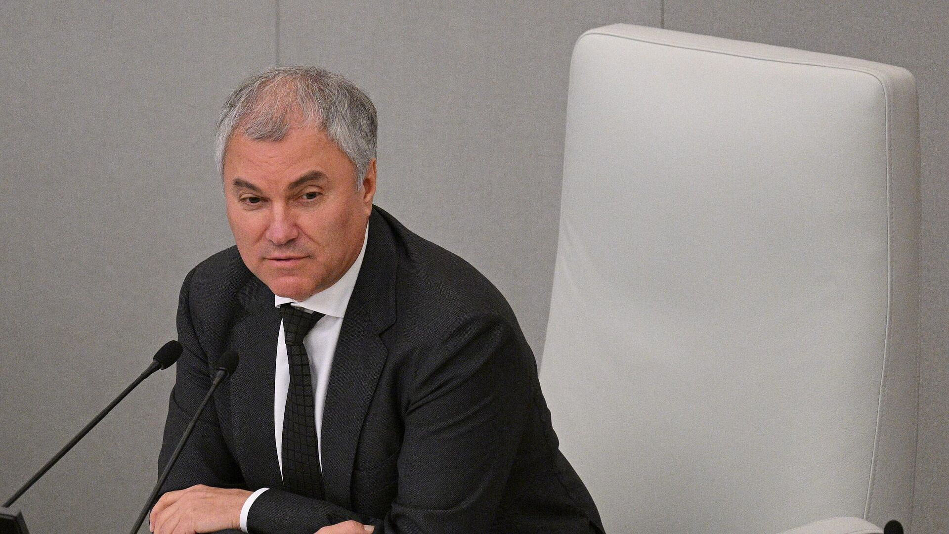 Володин заявил, что кандидатам в правительство не позавидуешь