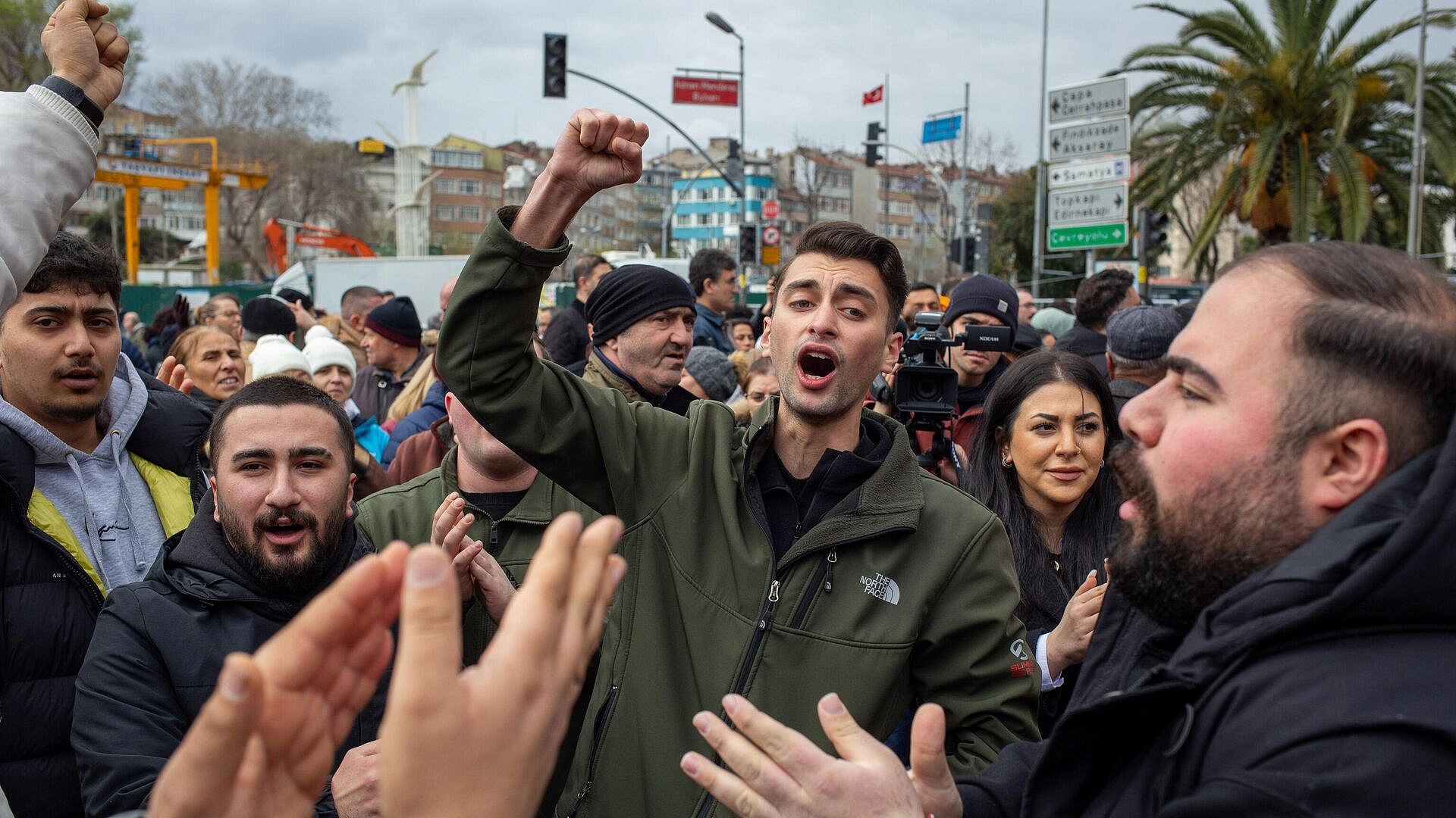 В Стамбуле полиция вмешалась в акцию протеста студентов