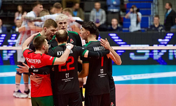 Волейболисты новосибирского "Локомотива" обыграли МГТУ в матче Суперлиги