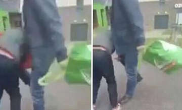 В Москве проверяют видео, на котором мужчина наносит удары ребенку