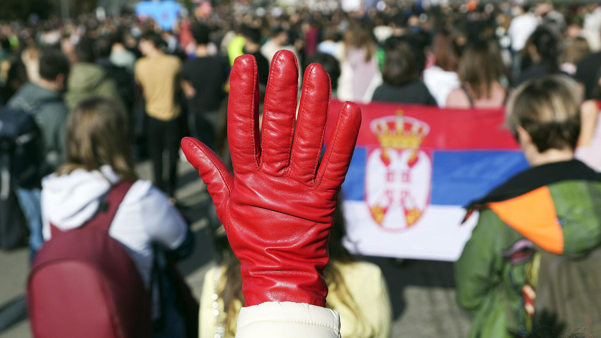 В Сербии прошли массовые акции протеста