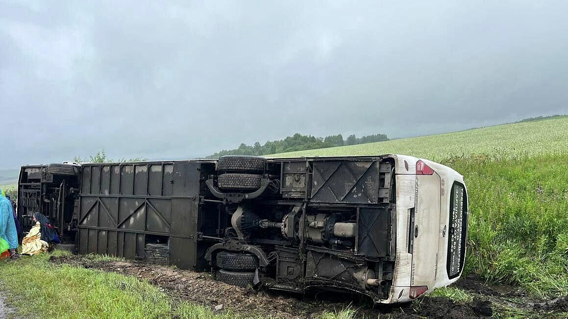 В Минздраве Башкирии рассказали о состоянии пострадавших в ДТП с автобусом