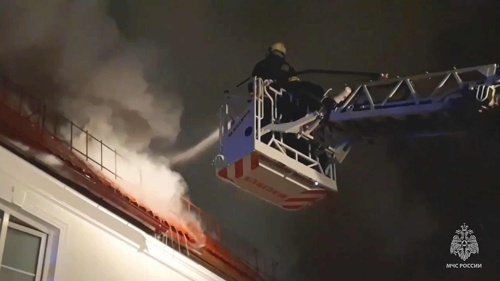 В Долгопрудном произошел пожар в жилом доме