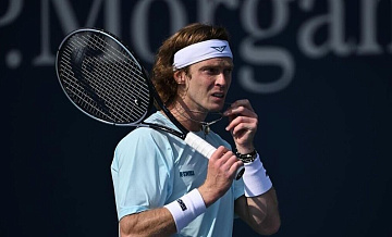 Теннисист Рублев не смог выйти в третий круг "Мастерса" в Майами