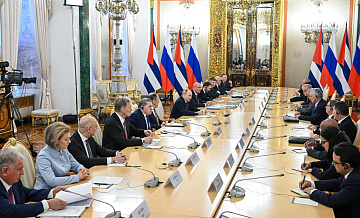 Президент Кубы рассказал, какие вопросы поднимались в ходе визита в Москву