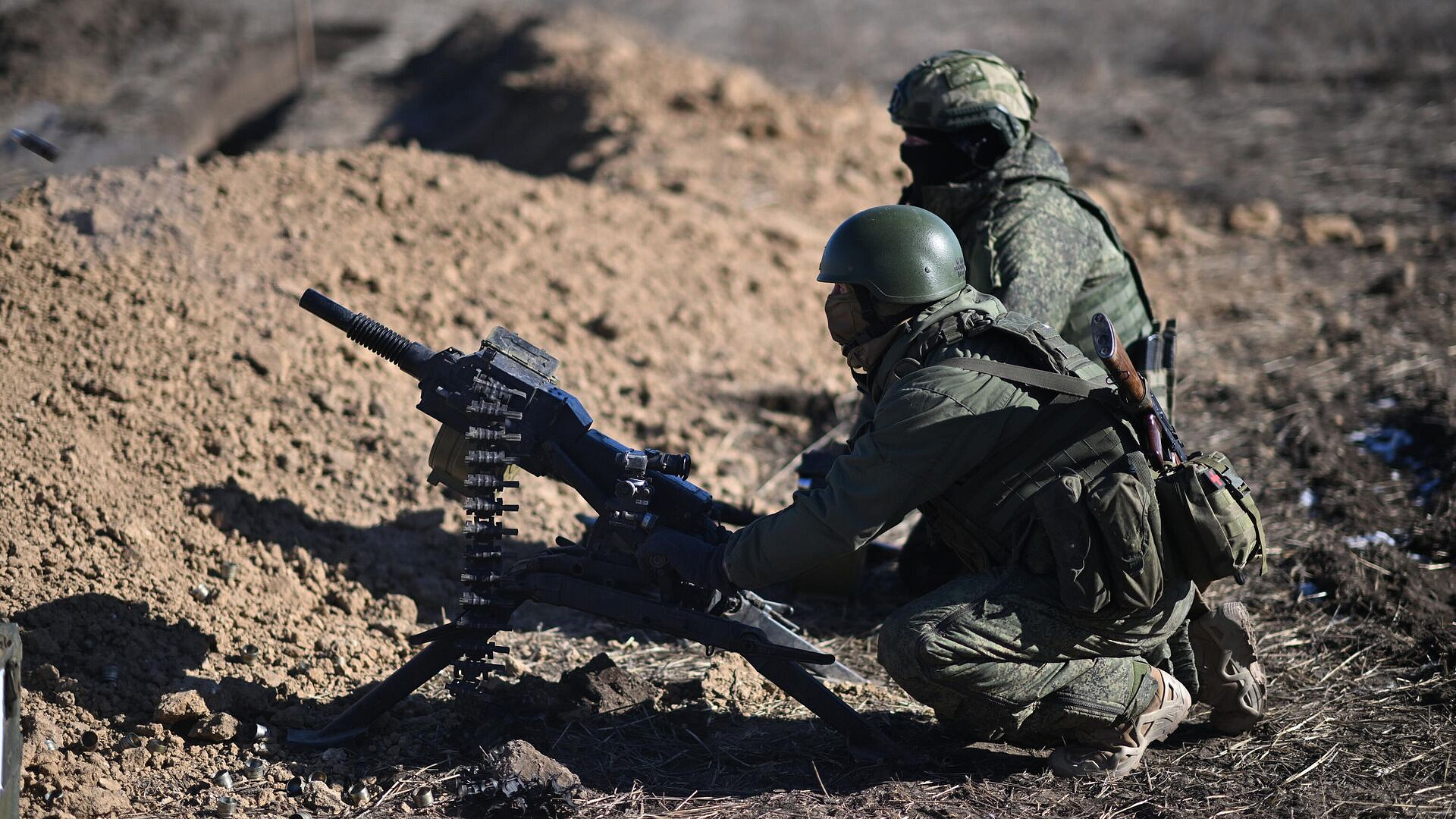 Боец в одиночку отбил опорный пункт