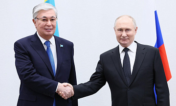 Путин заявил об успешном развитии отношений между Россией и Казахстаном