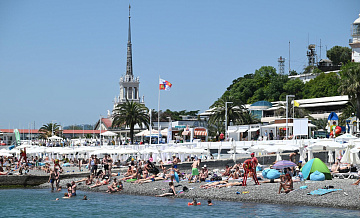 В Сочи вдвое вырос объем доходов курортно-туристической отрасли