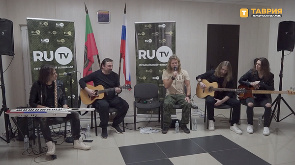 Группа "Земляне" выступила в Мелитополе перед бойцами 
