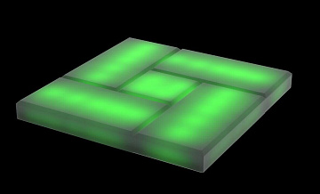 В России разработали морозоустойчивую брусчатку, светящуюся в темноте