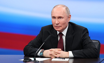 Россия будет сама производить необходимые товары, заявил Путин