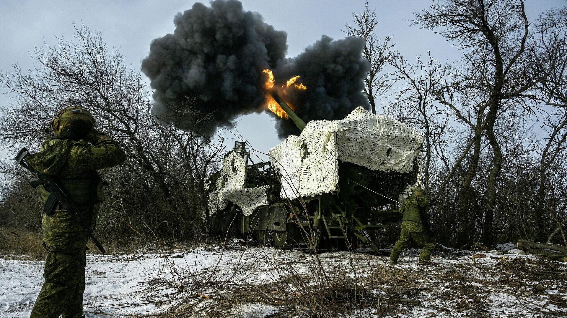 Российские военные уничтожили четыре орудия ВСУ под Херсоном