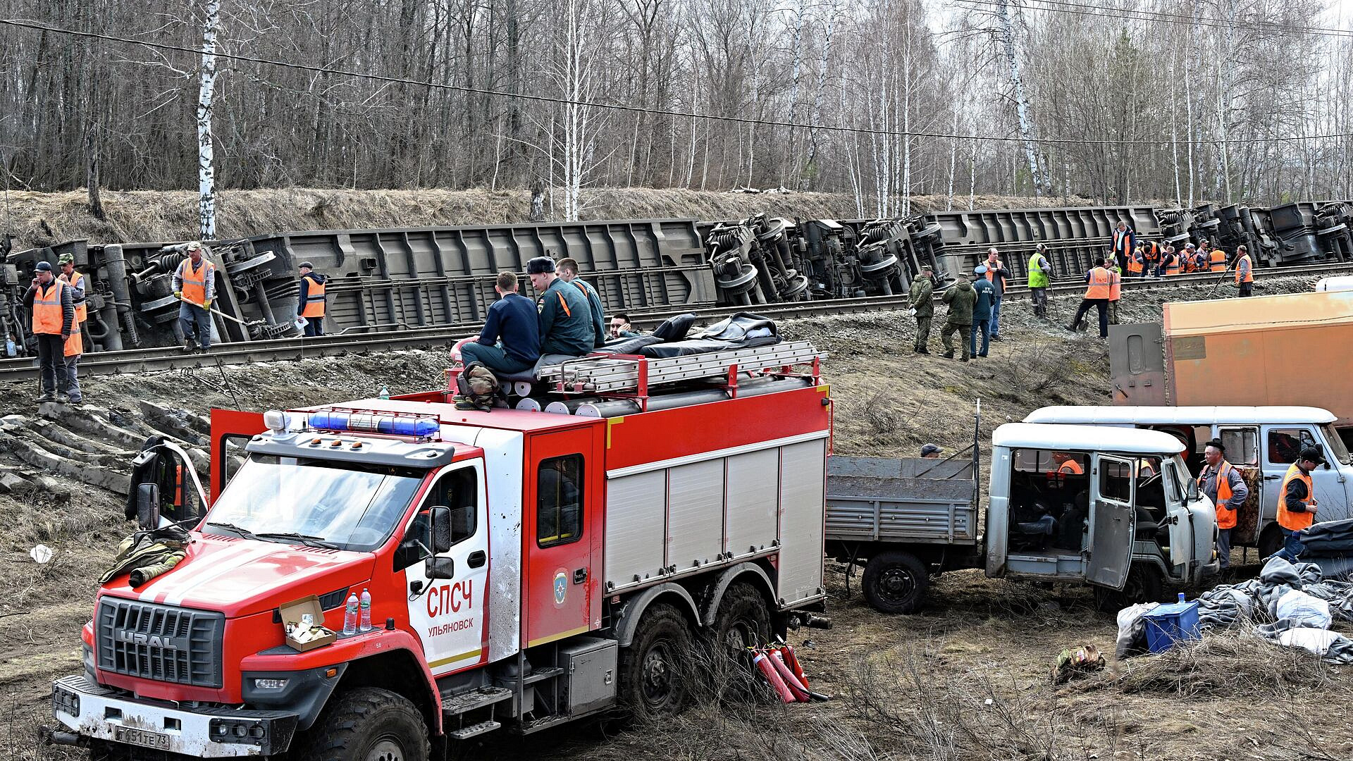 Число обратившихся за помощью после ЧП под Ульяновском выросло до 55