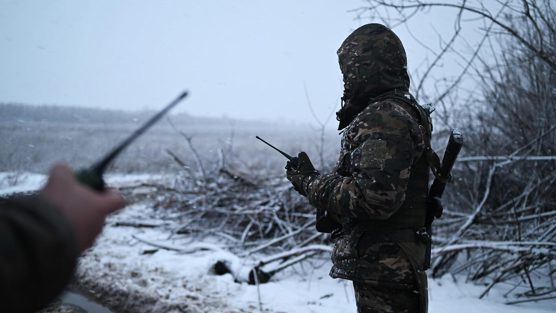 ВС России поразили украинский колесный танк в ДНР