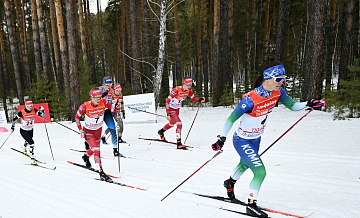 Плечева выиграла гонку на 20 км классическим стилем на этапе КР