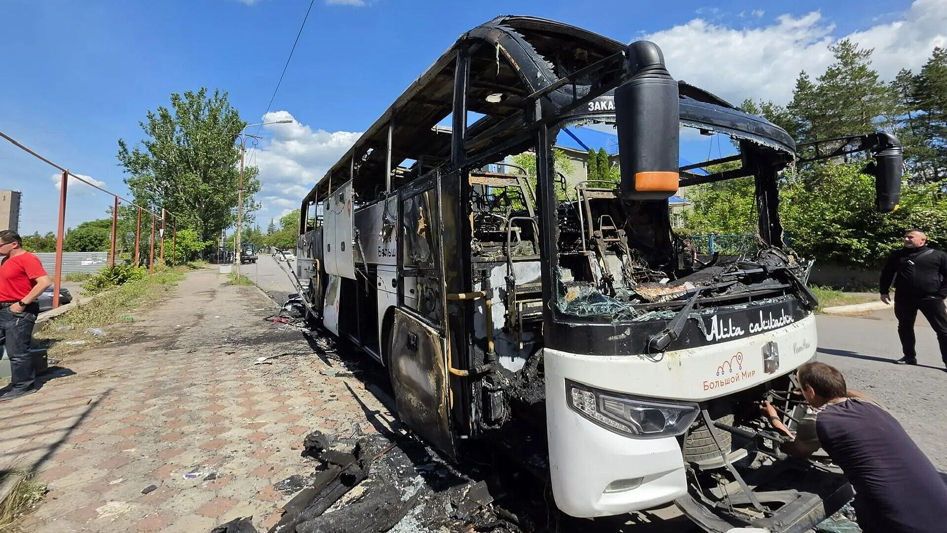 Лантратова назвала удар ВСУ по автобусу в Енакиево проявлением зверства