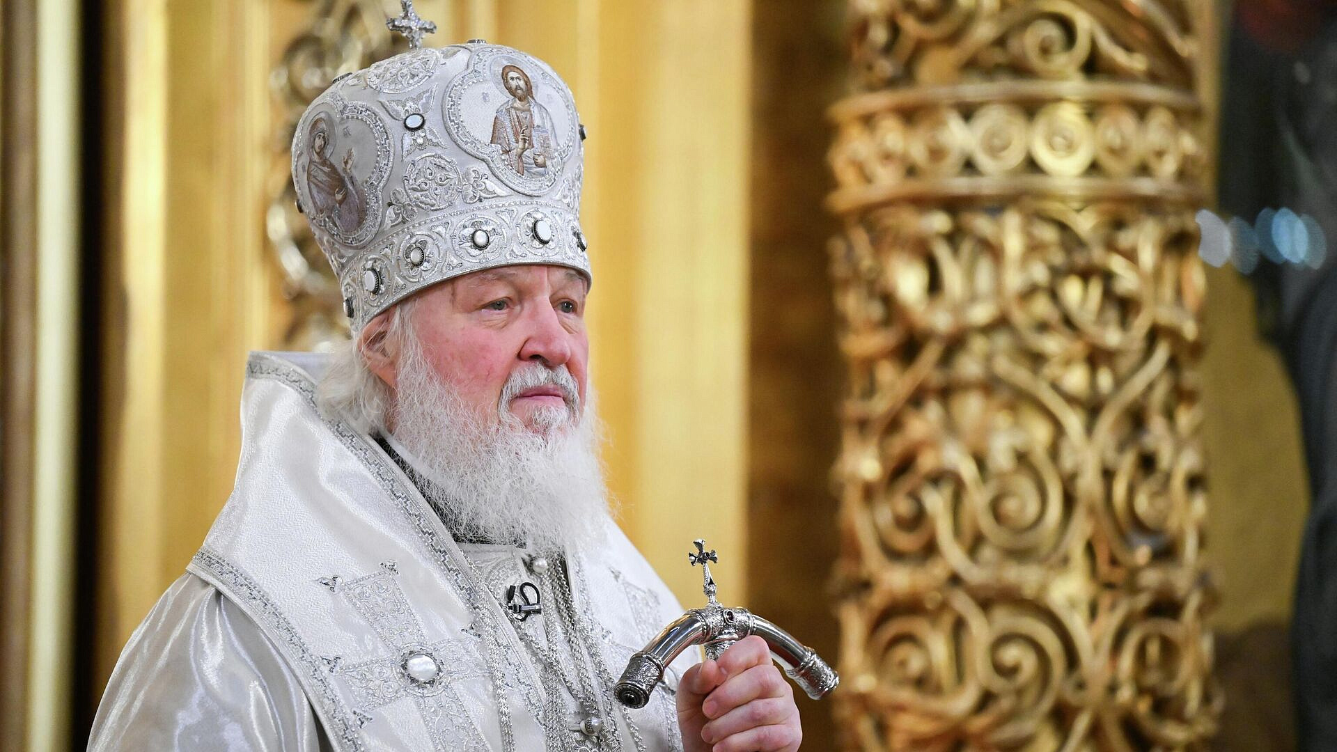 Патриарх Кирилл поблагодарил Путина за возвращение икон РПЦ