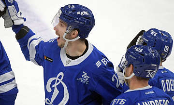 Хоккеистов минского "Динамо" признали лучшими игроками недели в КХЛ