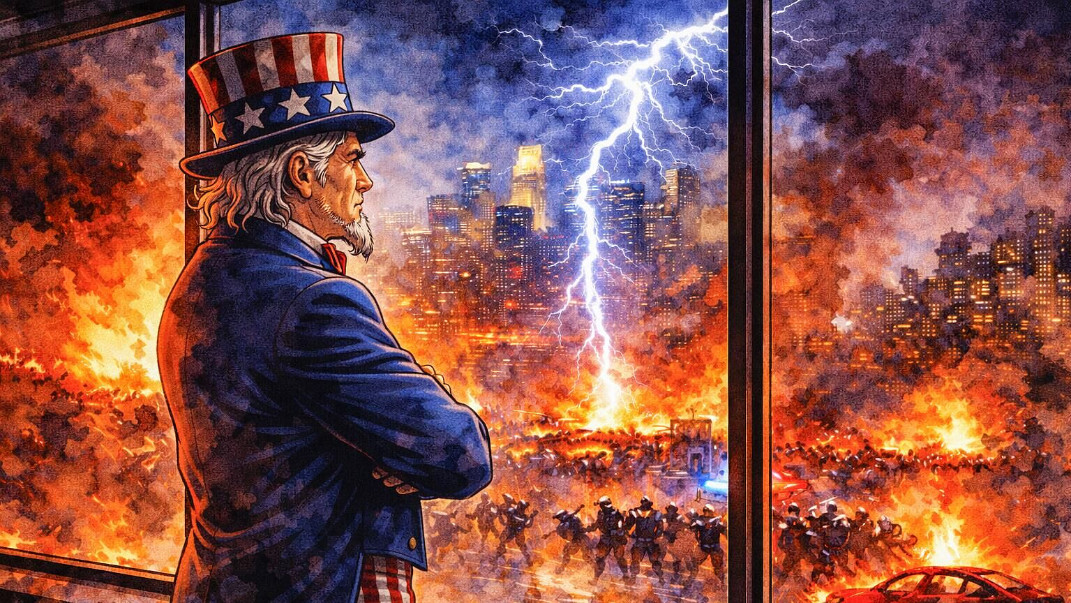 До последнего американца: в США началась гражданская война