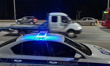На МКАД произошло ДТП с участием двух грузовиков