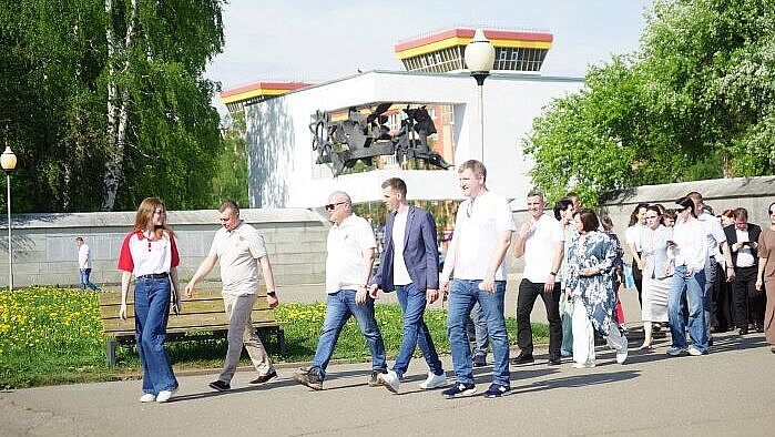 Реконструкция парка у Дворца творчества – Мемориала стартовала в Кирове