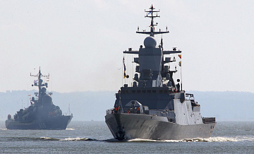 Балтфлот установил на полигонах пункты обогрева из-за морозов