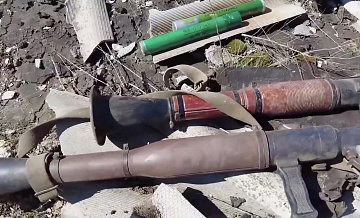 В ЛНР нашли схроны с оружием и боеприпасами натовского производства