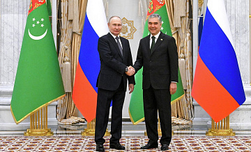 Президент Туркмении прибыл в Санкт-Петербург на встречу глав СНГ