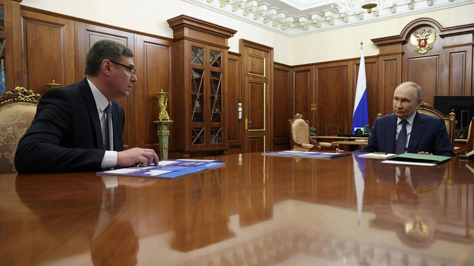 Авдеев попросил Путина поддержать программу подготовки спортсменов