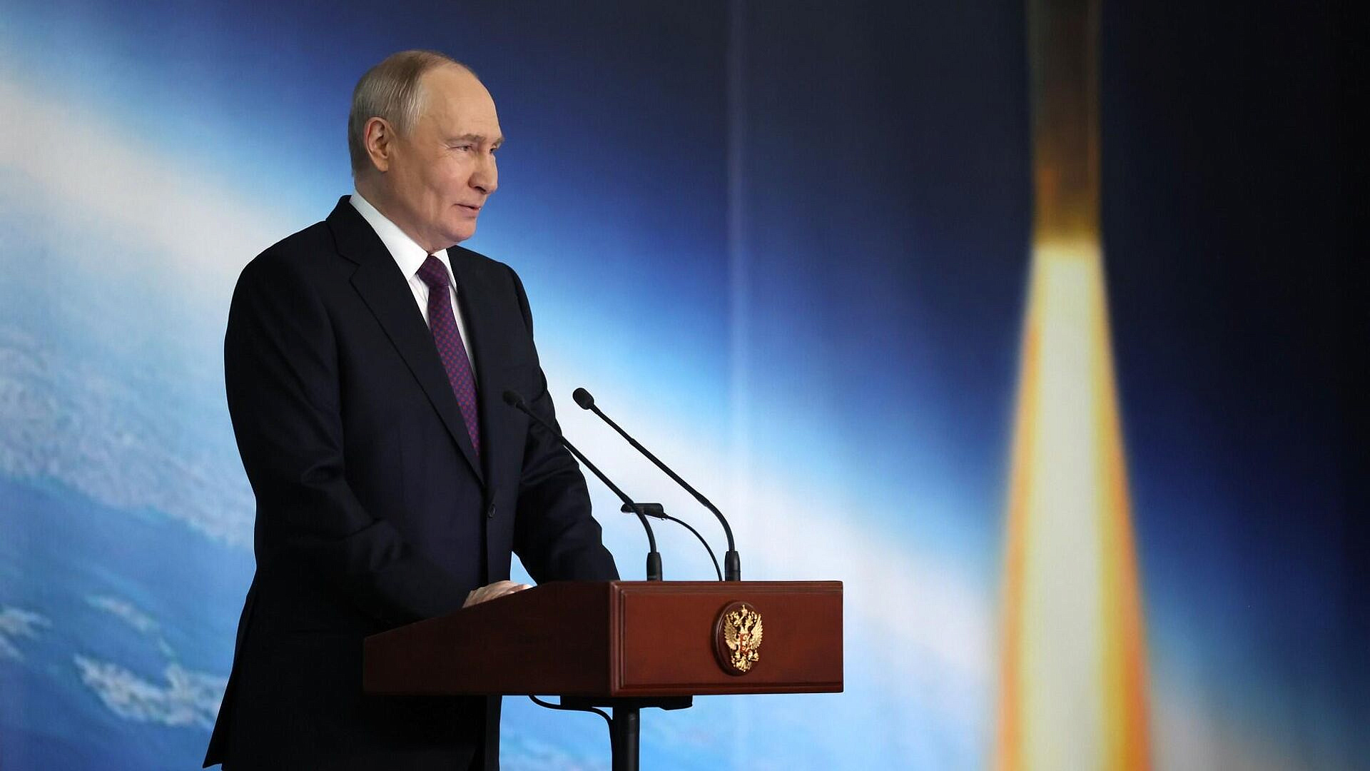 Путин приехал на съезд Союза машиностроителей