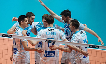 Волейболисты "Зенита" победили "Белогорье" в матче чемпионата России