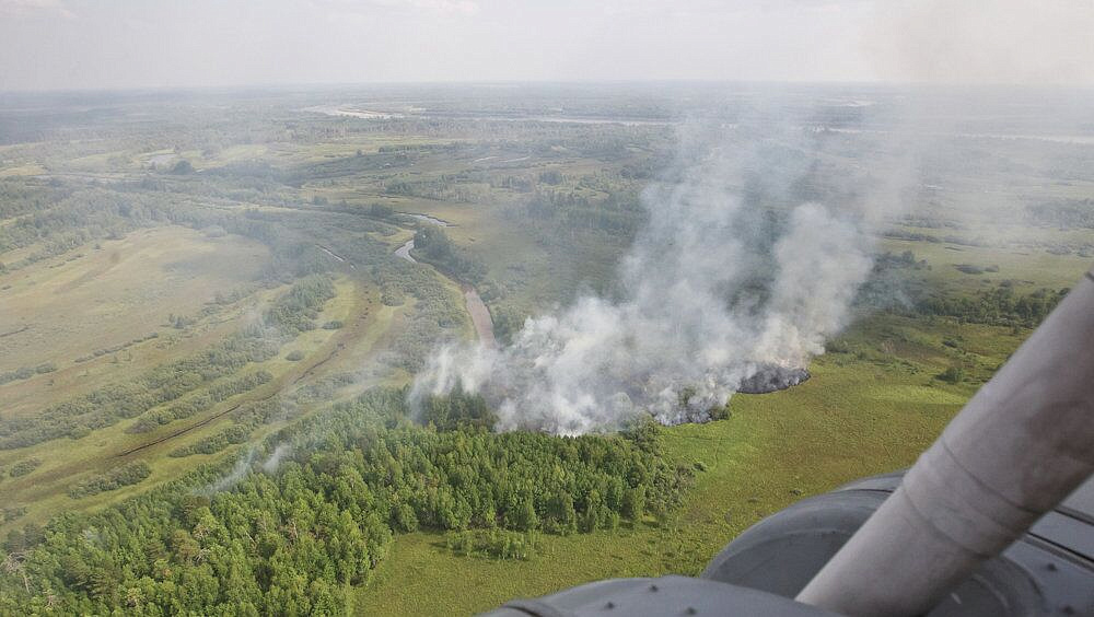 В России потушили 45 природных пожаров за сутки