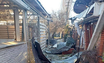 Зайти в атакованное ВСУ кафе было невозможно из-за пожара, заявил Сальдо