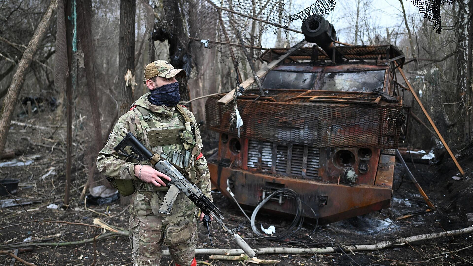 В Харьковской области уничтожили украинскую гаубицу "Богдана-Б"