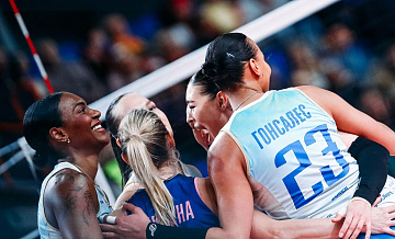 Волейболистки казанского "Динамо" в четвертый раз взяли Суперкубок России