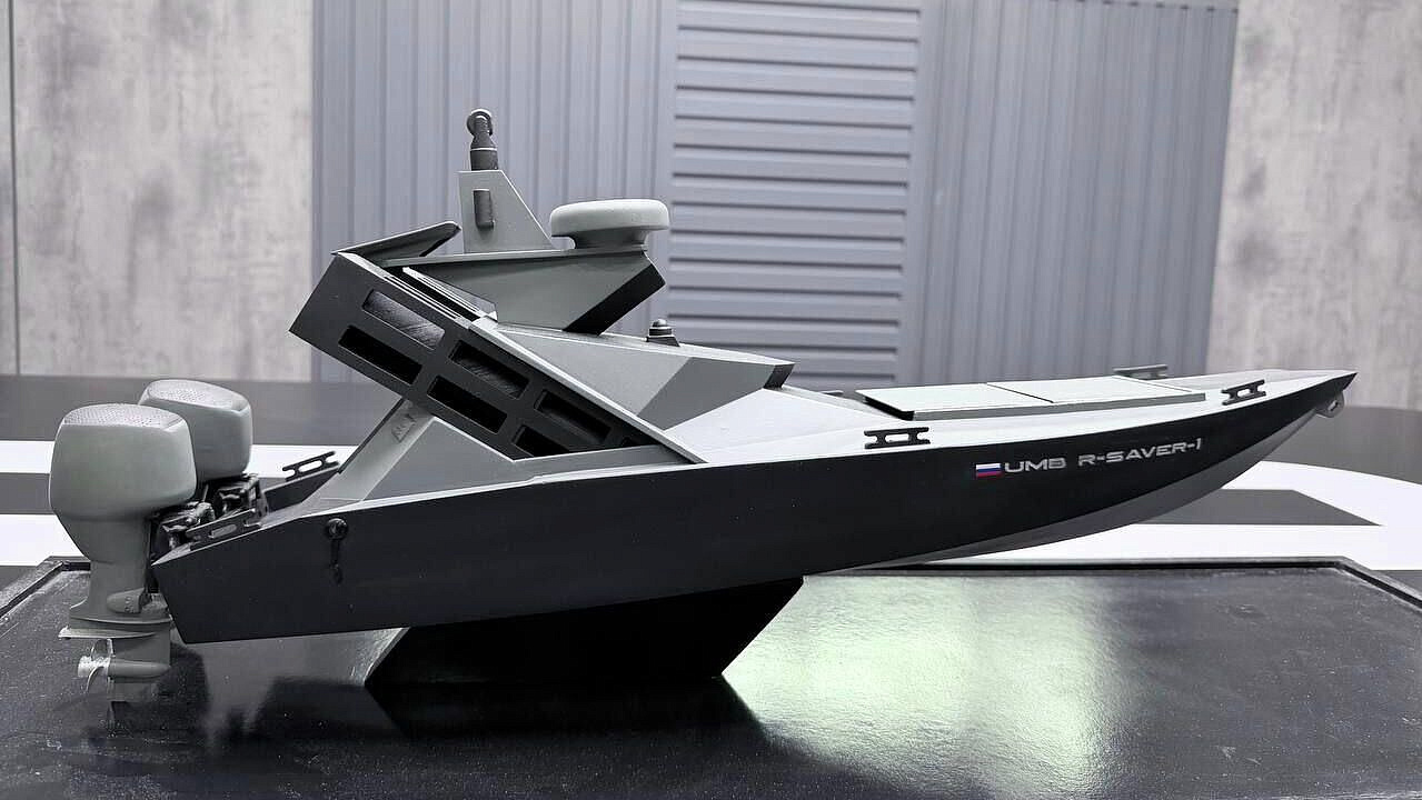 Россия представит безэкипажный спасательный катер на выставке в Эр-Рияде