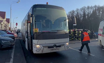 На Калужском шоссе в Москве ликвидировали последствия ДТП