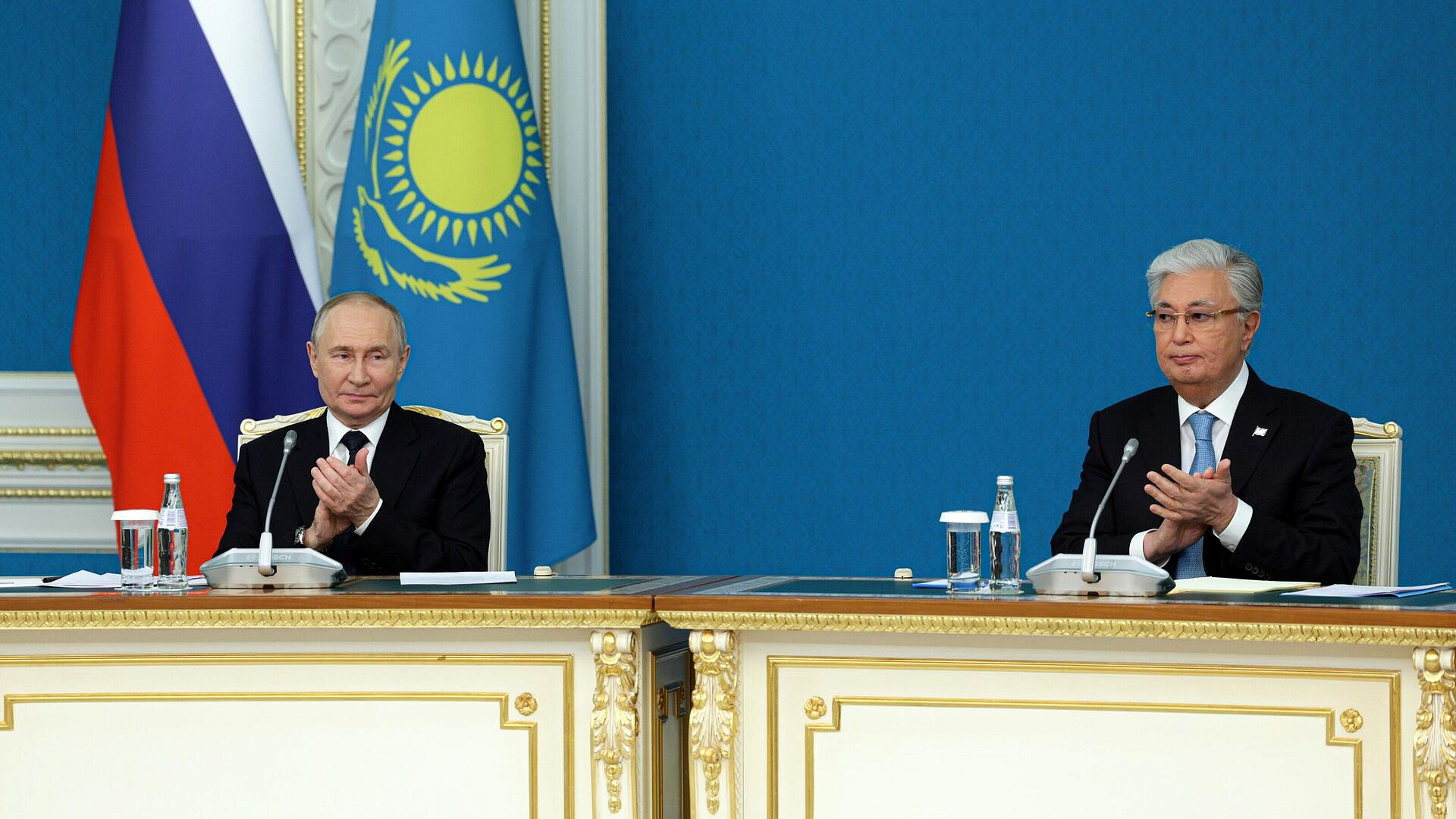 Путин и Токаев подробно обсудили сотрудничество России и Казахстана