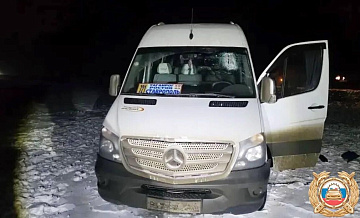 В Ростовской области кусок льда пробил стекло автобуса, водитель погиб