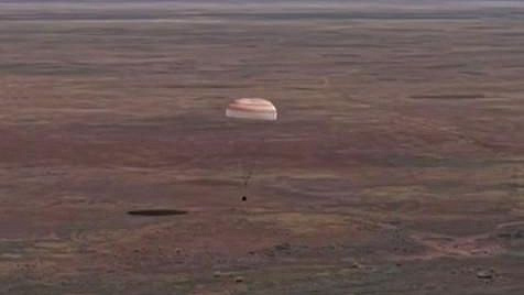 Экипаж "Союза МС-28" эвакуировали после приземления в Казахстане