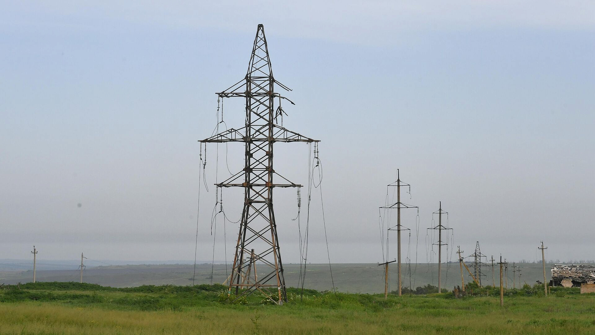 В Белгородской области дрон повредил ЛЭП