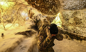 Расчет "Гиацинт-С" уничтожил украинскую гаубицу на правом берегу Днепра